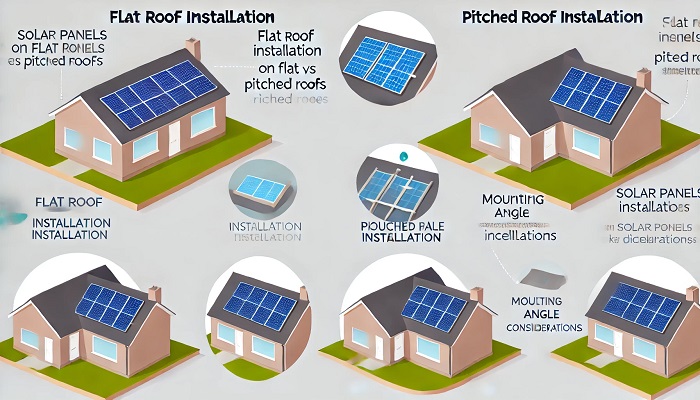 Zonnepanelen op Platte en Schuine Daken